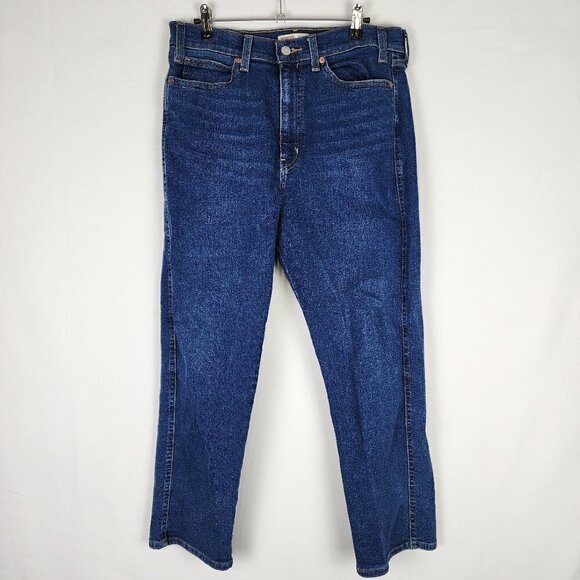 Signature by Levi Strauss Heritage High-rise Straight Jeans 10/12 - Picture 1 of 5